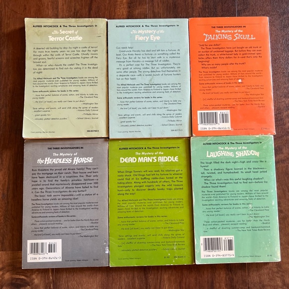 The Three Investigators Vintage Paperback Books Lot Keyhole 1 7 11 12 22 26 Book - Picture 2 of 7